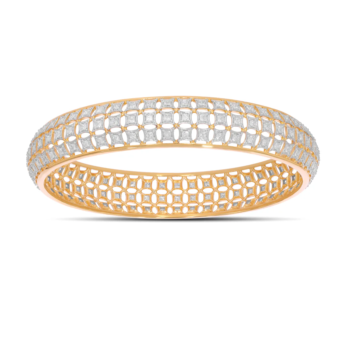 Diamond Lattice Bangle