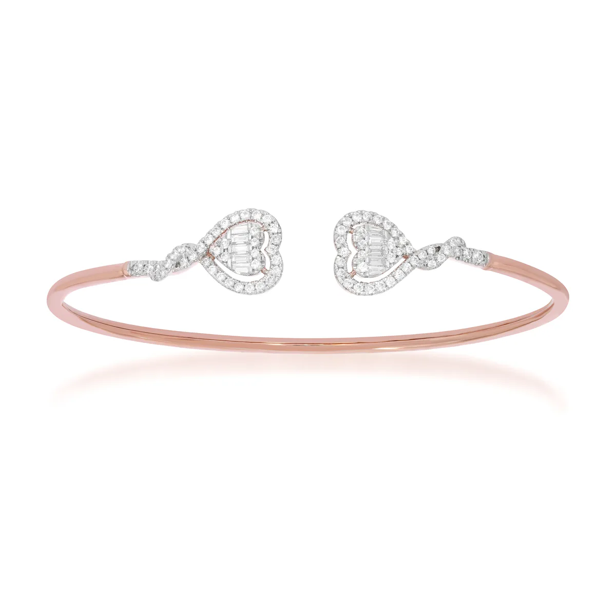 Diamond Line Bangle