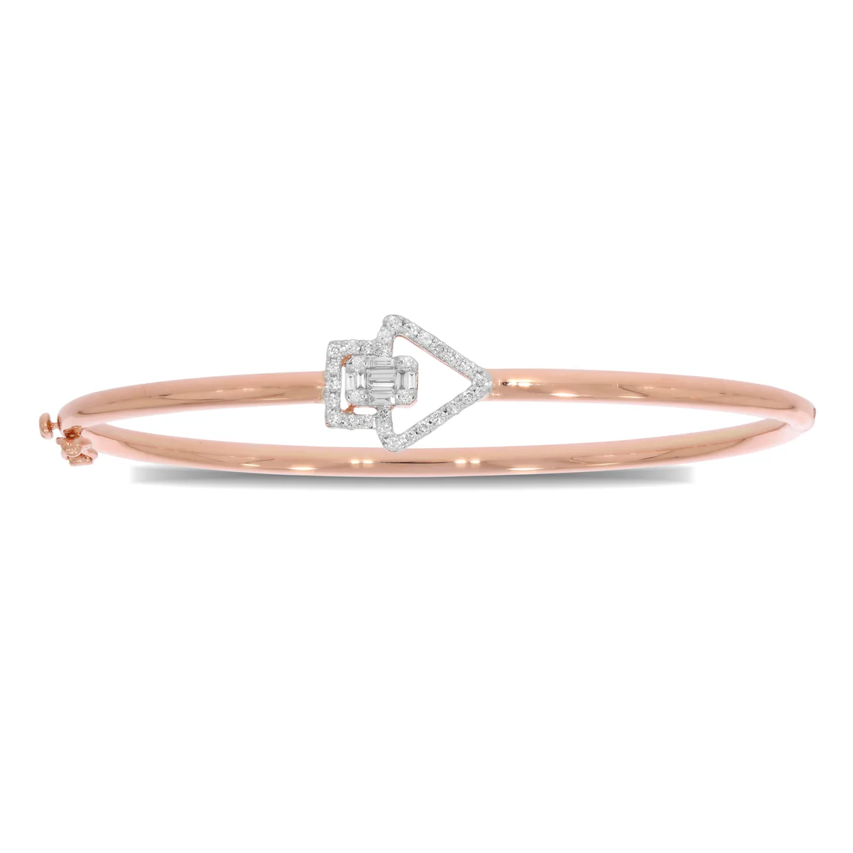 Diamond Petal Bangle