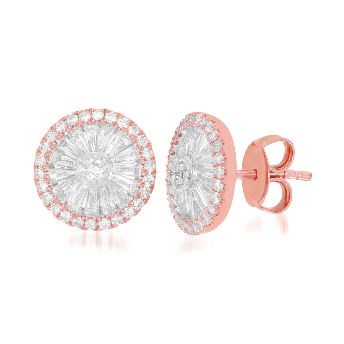 Diamond Cluster Earrings
