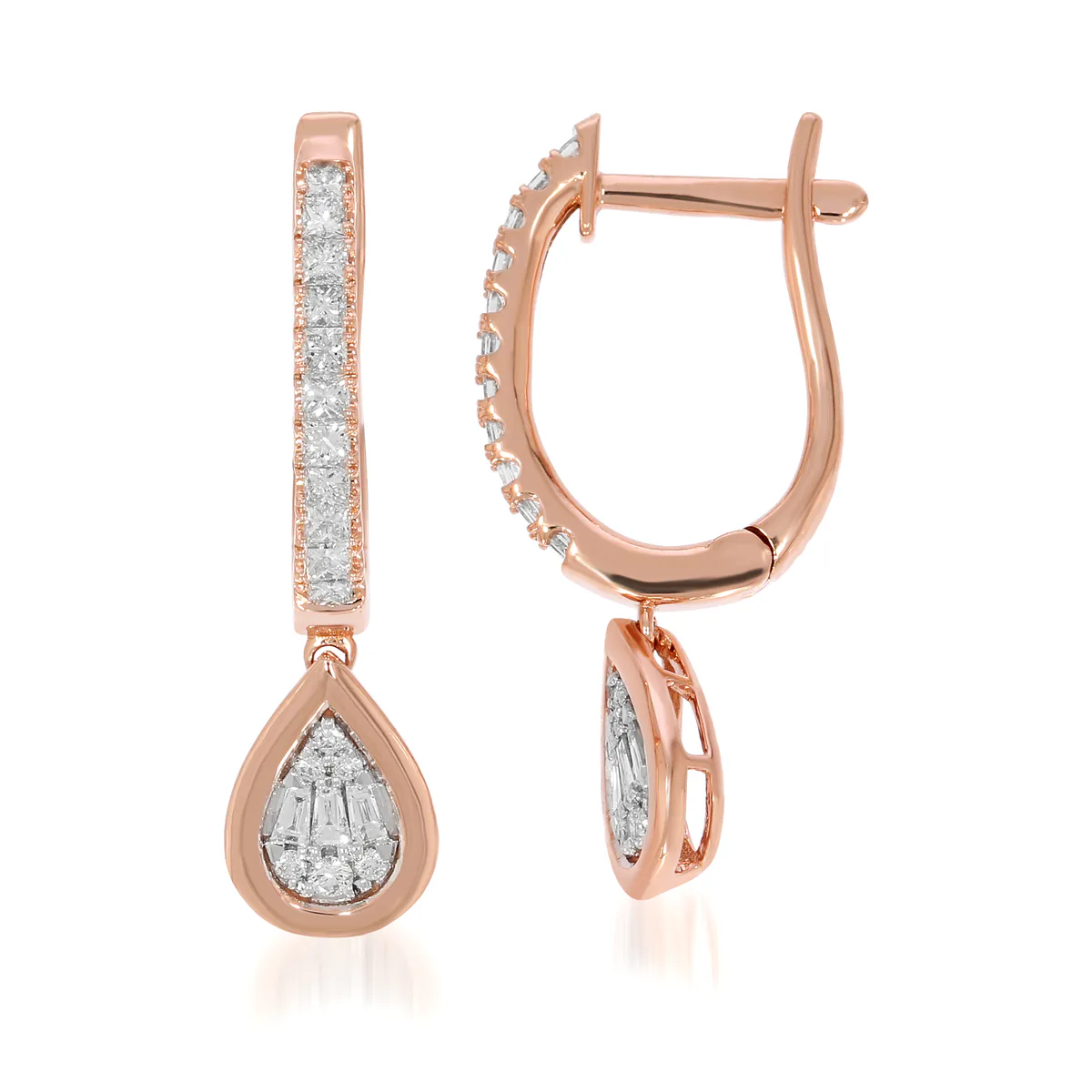 Diamond Drop Earrings