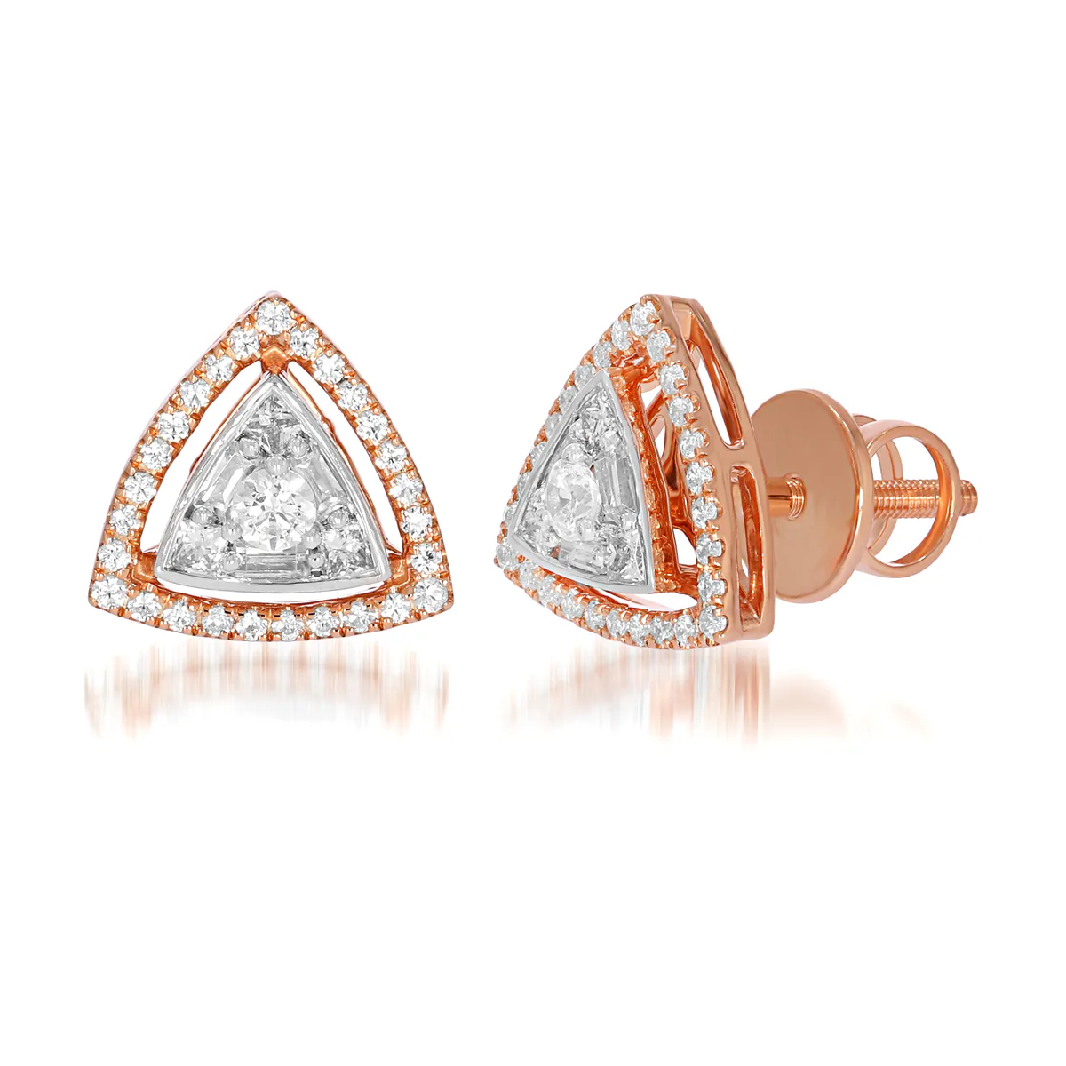 Diamond Halo Studs