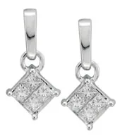 Diamond Radiance Earrings