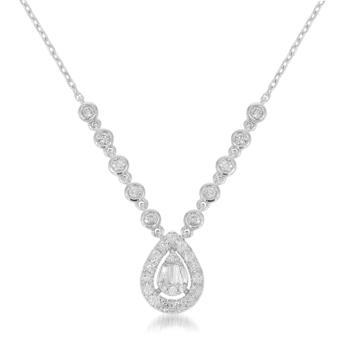 Diamond Drop Necklace