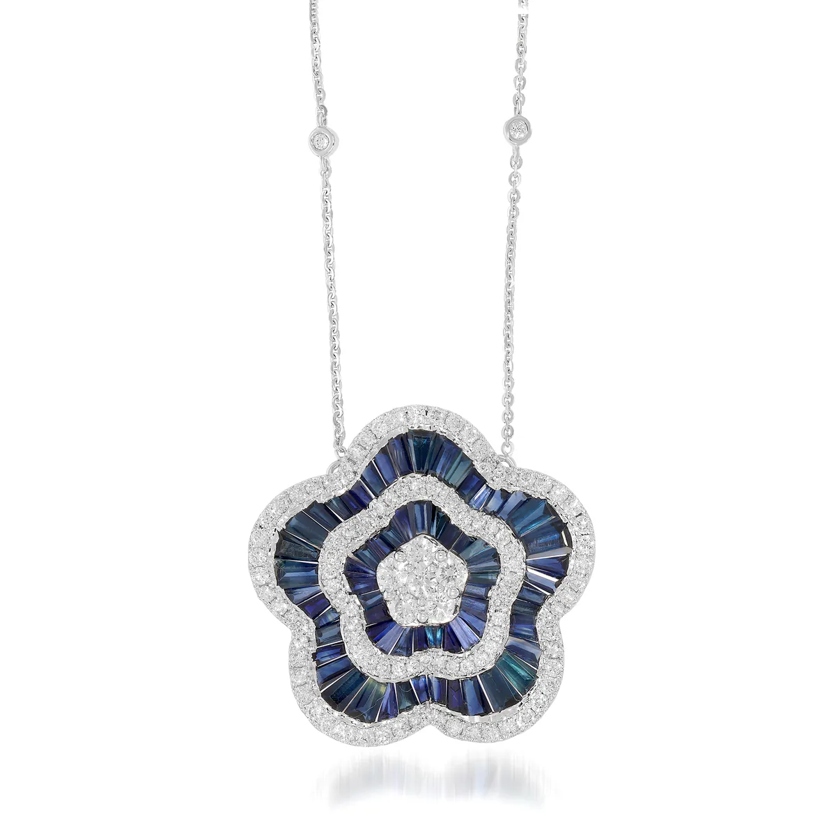 Diamond Halo Pendant